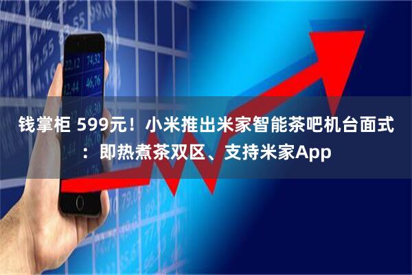 钱掌柜 599元！小米推出米家智能茶吧机台面式：即热煮茶双区、支持米家App